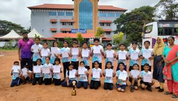 Golden Feather for Ansar English School, Perumpilavu