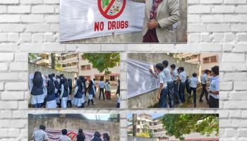 Anti Drug day observed by Middle Section