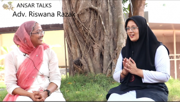 Ansar talks Adv. Riswana Razak 