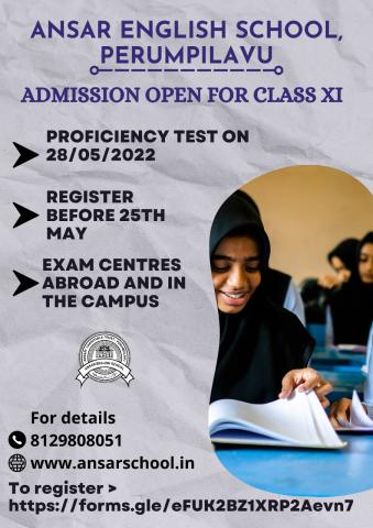 Class XI admission